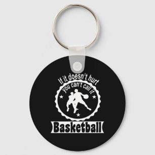 Chaveiro Treinador da Equipe do Jogador de Basquete Saying