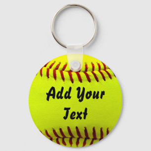 Chaveiro Treinador da Equipe Esportiva Softball Amarela