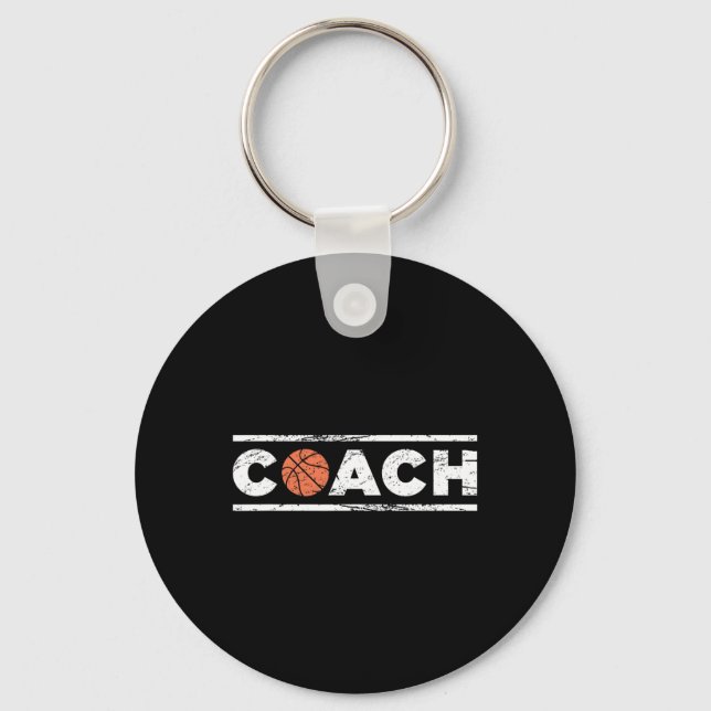 Chaveiro Treinador de Basquete Distinto (Frente)