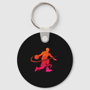 Chaveiro Treinador de Basquete Masculino Infantil Driblando