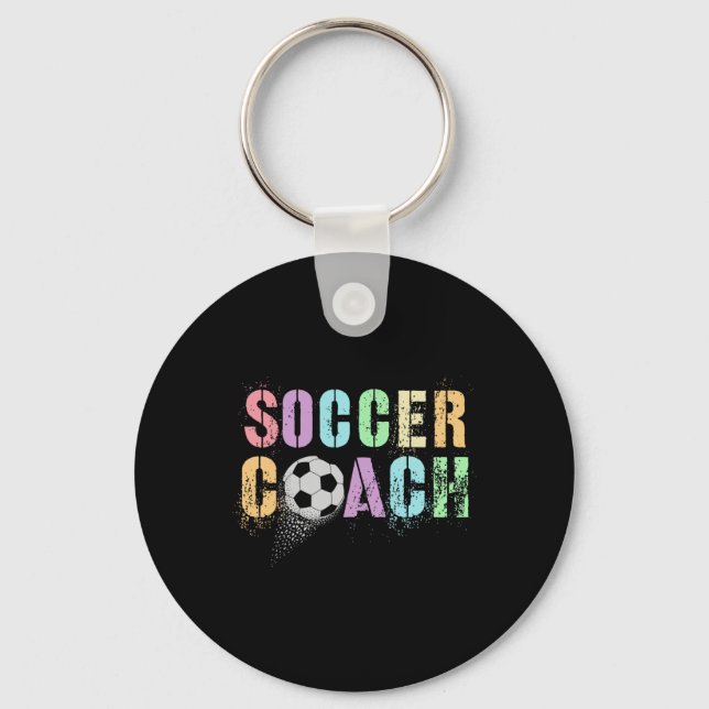 Chaveiro Treinador de futebol Groovy Play Mama Coaching Cle (Frente)