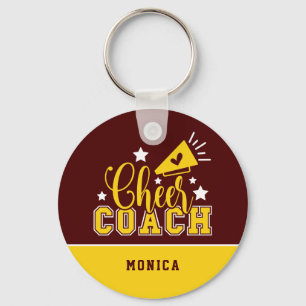 Chaveiro Treinador de Saúde Personalizado Marão e Amarelo