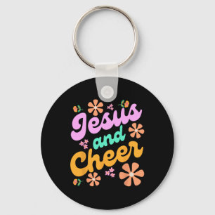 Chaveiro Treinador de Torcida Jesus And Cheer Engraçado Gro