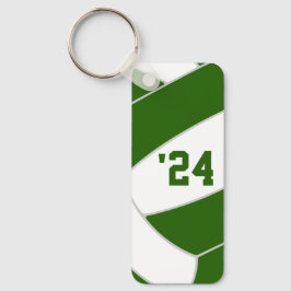 Chaveiro treinador de vôlei personalizou presentes verdes