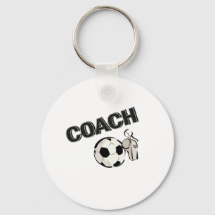 Chaveiro Treinador do futebol (assobio/bola)