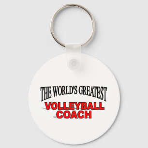 Chaveiro Treinador do voleibol do mundo o grande