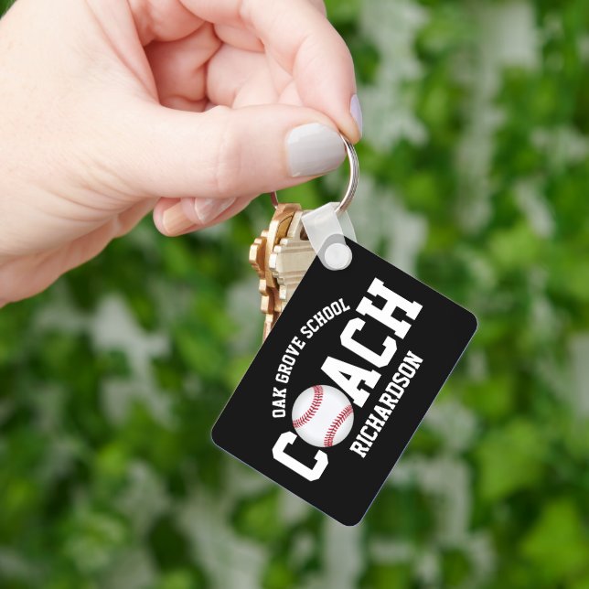 Chaveiro Treinador em Baseball / Softball (Mão)