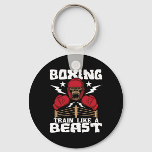 Chaveiro Treinamento de Boxe Como uma Fera - Kickboxing Kic