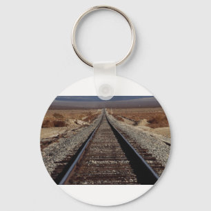 Chaveiro Treine trilhas, deserto de Mojave, Califórnia, EU