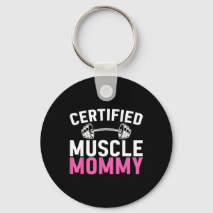 Chaveiro Treino de Levantamento de Peso de Mãe Musculosa Ce