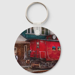 Chaveiro Trem - Caboose - extremidade da linha