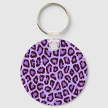 Trendy Purple Leopard Patterno