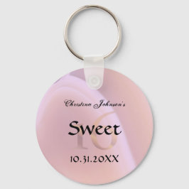 Chaveiro Trendy Rosa Pink Crystal Sweet 16 Favoritos para f