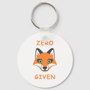 Chaveiro Trendy Zero Fox Given phrase Emoji Cartoon