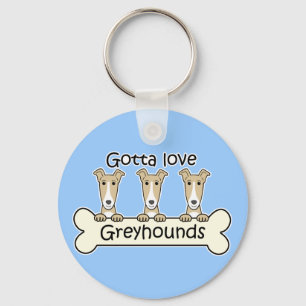 Chaveiro Três galgos