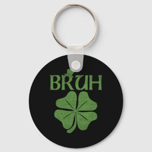 Chaveiro Trevo de Bruxo Shamrock Dia de São Patrício Homens
