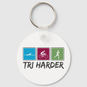 Chaveiro Tri mais duro (Triathlon)