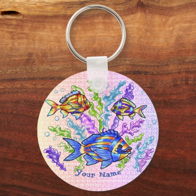 Chaveiro Triada de Peixes (Frente)