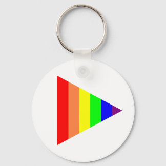 Chaveiro Triângulo de Cadeia de Chaves orgulho gay