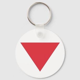 Chaveiro Triângulo Vermelho