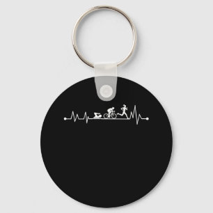 CHAVEIRO TRIATHLON HEARTBEAT SHIRT