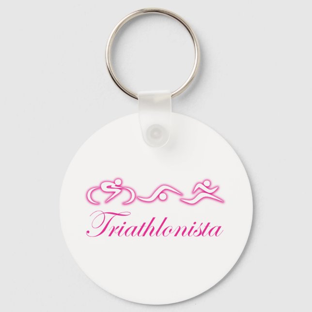 Chaveiro Triathlonista (Frente)