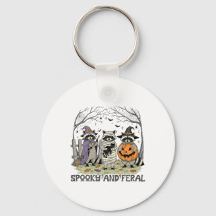 Chaveiro Tric Ghost Raccoon, Cute Ghost Cute E Feral Hallow