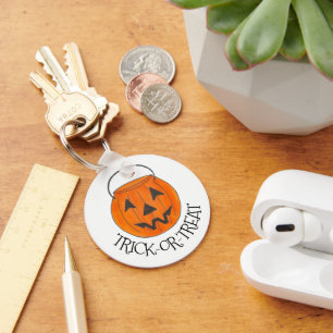 Chaveiro Trick-or-Treat Jack o'Lantern Halloween Pumpkin