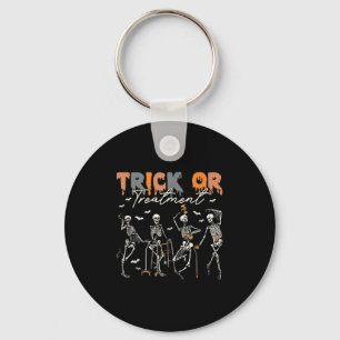 Chaveiro Trick Or Treatment Pt Fisioterapeuta Fisioterapia 