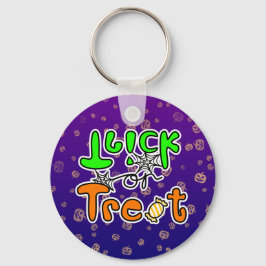 Chaveiro Trick ou Treat no Halloween