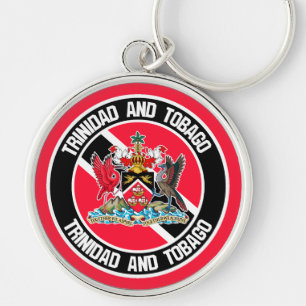 Chaveiro Trinidad e Tobago Round Emblem