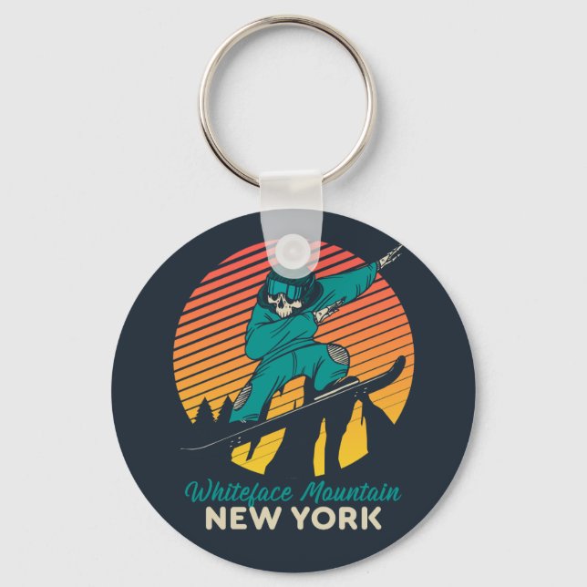 Chaveiro Trip Whiteface Mountain, Nova Iorque (Frente)