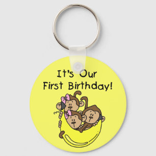 Chaveiro Triplets 1rua - Duas Meninas Um Camiseta e present