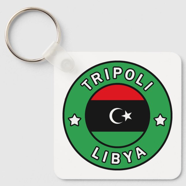 Chaveiro Trípoli Líbia (Frente)
