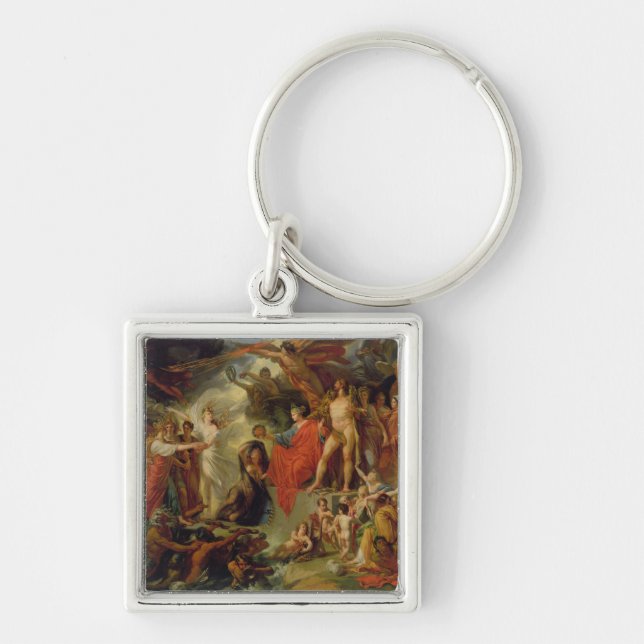 Chaveiro Triumph da civilização, c.1794-98 (Frente)