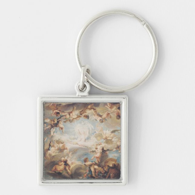 Chaveiro Triumph do Cupido sobre todos os deuses, 1752 (Frente)