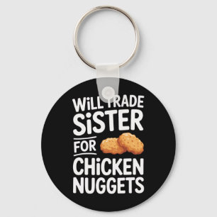 Chaveiro Trocarei Irmã Por Nuggets De Frango _2