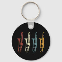 Trombone e Trombonista Retro Vintage