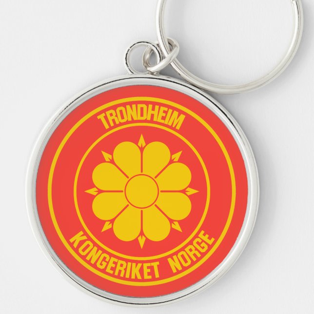Chaveiro Trondheim Round Emblem (Frente)