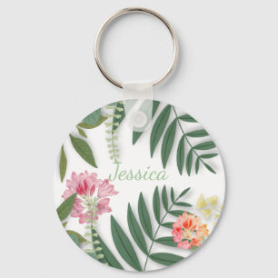 Chaveiro Tropical Floral