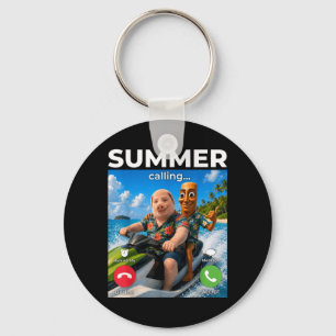 Chaveiro Tropical Island Pig Man Meme Jet Ski Tung Sahur