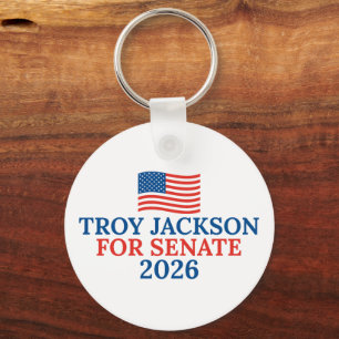 Chaveiro Troy Jackson para Senado Eleição 2026 no Maine