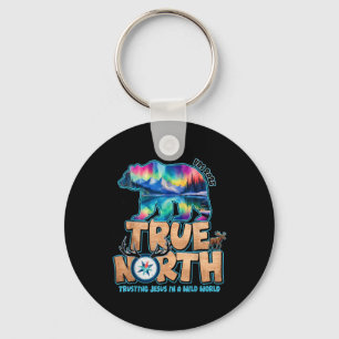 Chaveiro True North Vbs 2025 Confiar em Jesus Deserto Crist