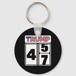 Chaveiro Trump 2024 Eleição 47 Vitória do Presidente Inaug