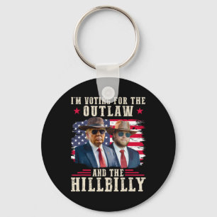 Chaveiro Trump 2024 Flag Outlaw Hillbilly J.d.vance 2024 Do