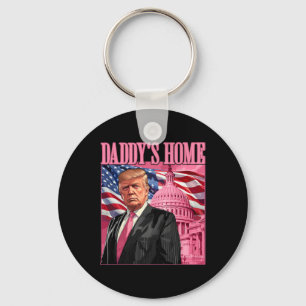 Chaveiro Trump 2024 Leve a América Ck Home Trump Pink