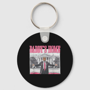 Chaveiro Trump 2024 Leve a América Ck Home Trump Pink