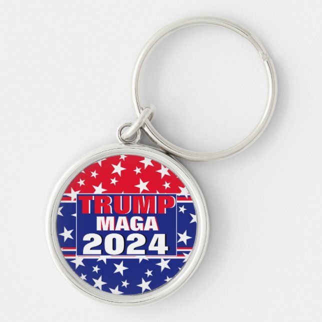 CHAVEIRO TRUMP 2024 MAGA (Frente)