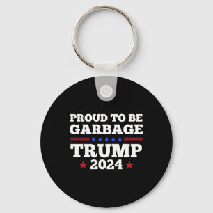 Chaveiro Trump 2024 Orgulhoso Por Ser Lixo Presidenciável