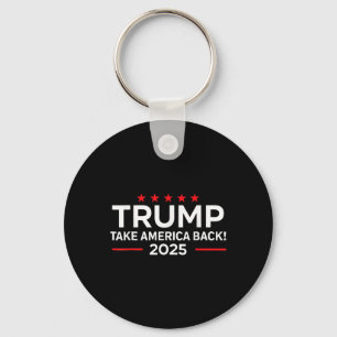Chaveiro Trump 2025 - Donald Trump 2025 Take America Byck 